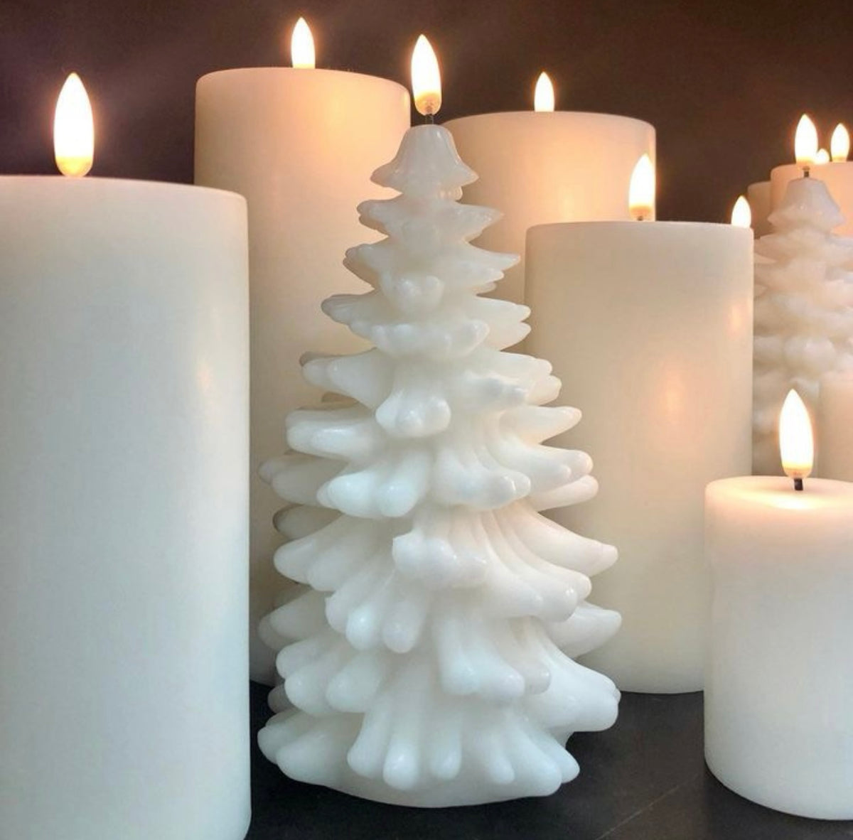 Christmas Tree Candle